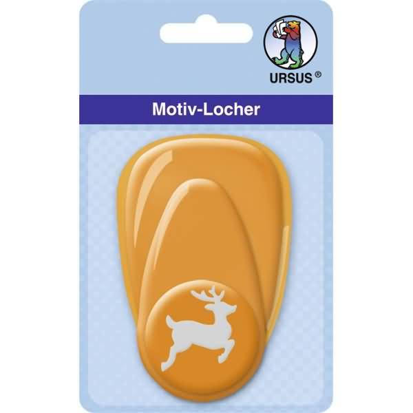 Motiv-Locher mittel Rentier