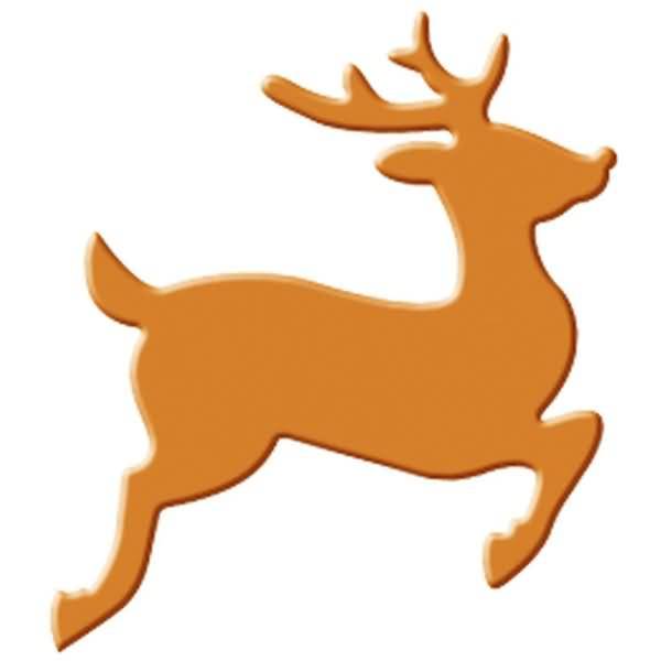 Motiv-Locher mittel Rentier