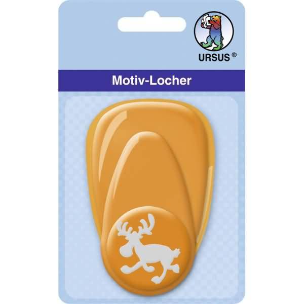 Motiv-Locher mittel Elch 1