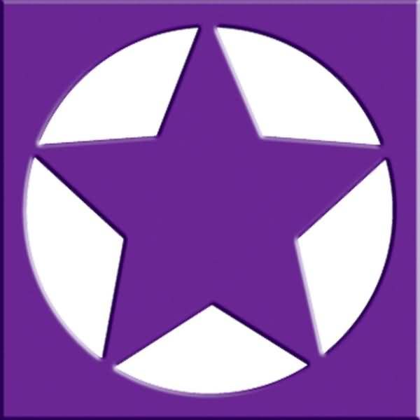 Rahmen-Locher Kunststoff/Metall Stern