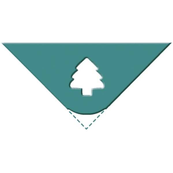 Eck-Locher klein Tannenbaum