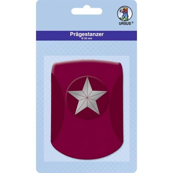 Prägestanzer Kunststoff/Metall Stern