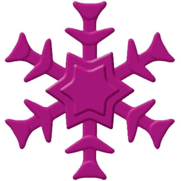 Prägestanzer Schneeflocke 2