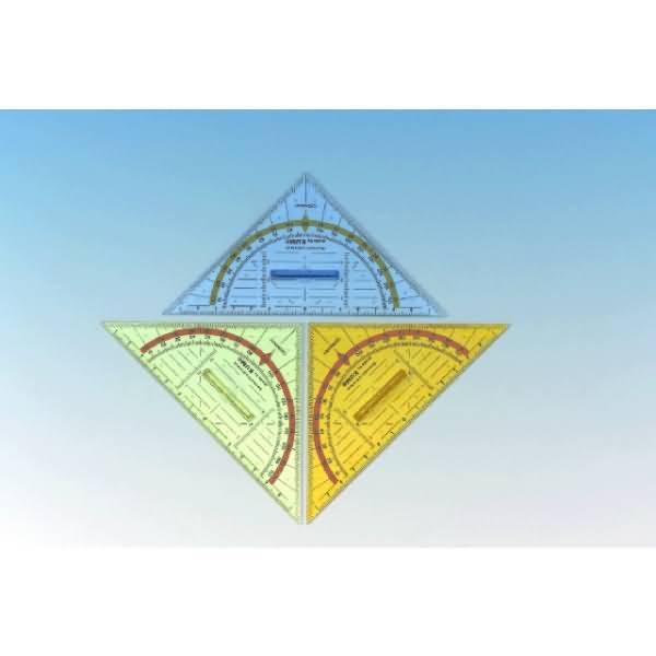 Geometrie-Dreieck Ice 16cm farbig sortiert