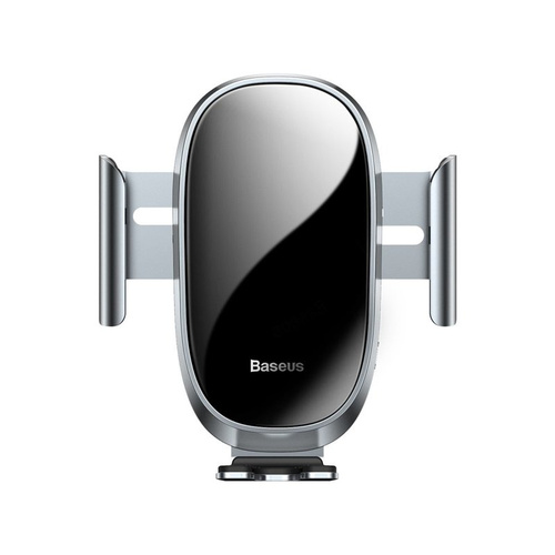 Baseus Smart Car Cell Phone Holder Universal KFZ Handy Halterung Car Mount elektrischer Halter Smartphone in Silber