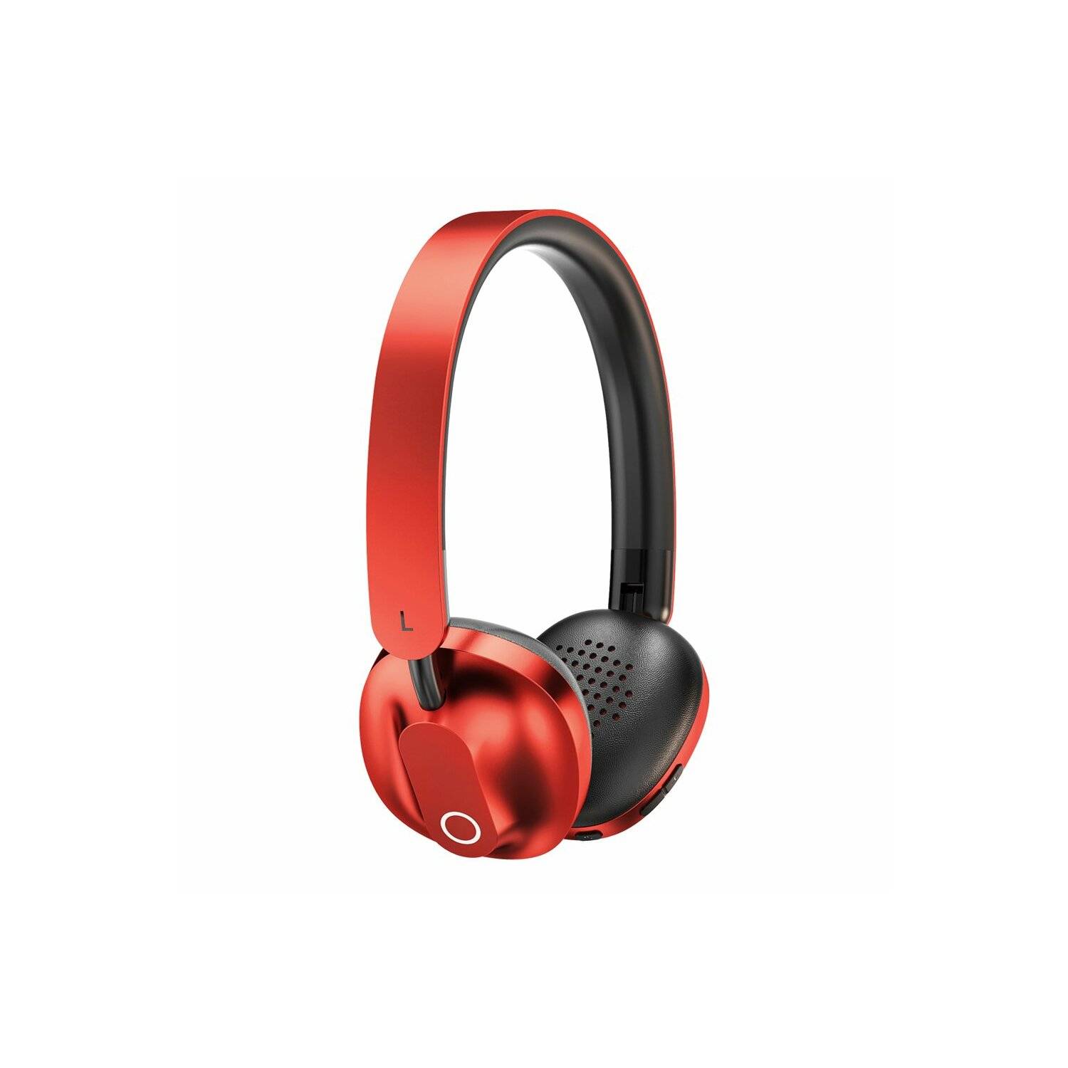 Baseus Encok D01 kabellos Kopfhörer Bluetooth Ohrhörer Over Ear Headset 360 Grad Mikrofon Faltbar 300 mAh Rot