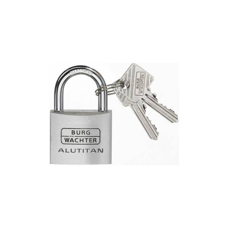 BURG-WÄCHTER Vorhängeschloss-Set Alutitan DUO 770 40
