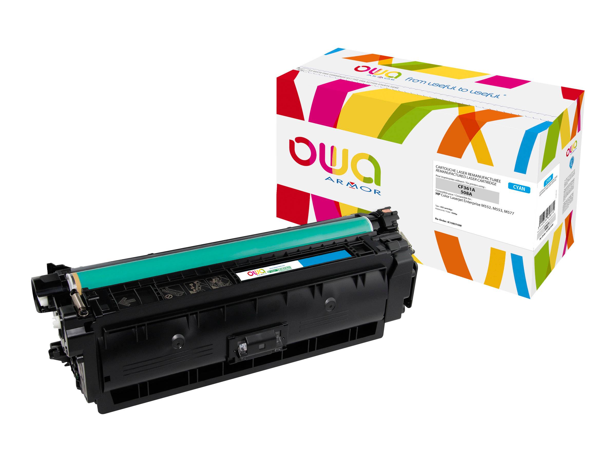 ARMOR - OWA - Cyan - kompatibel - wiederaufbereitet - Tonerpatrone (Alternative zu: HP 508A)