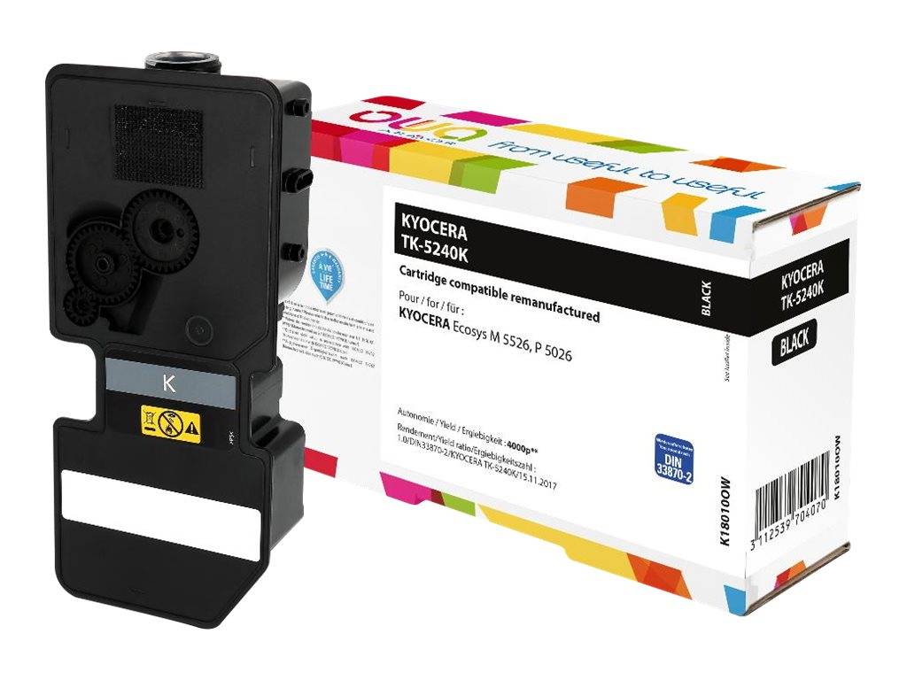 ARMOR - OWA K18010OW - Schwarz - kompatibel - Box - wiederaufbereitet - Tonerpatrone (Alternative zu: Kyocera TK-5240K)
