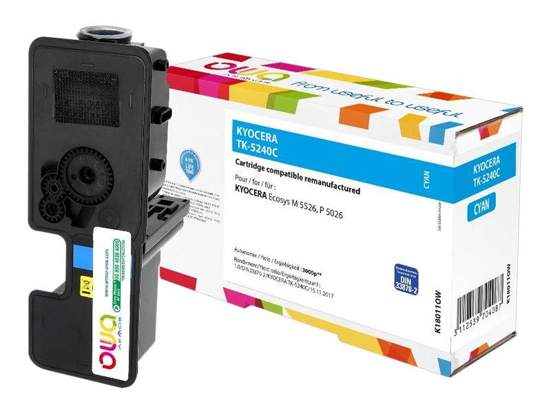 Armor OWA K18011OW - Cyan - kompatibel - Box - wiederaufbereitet - Tonerpatrone