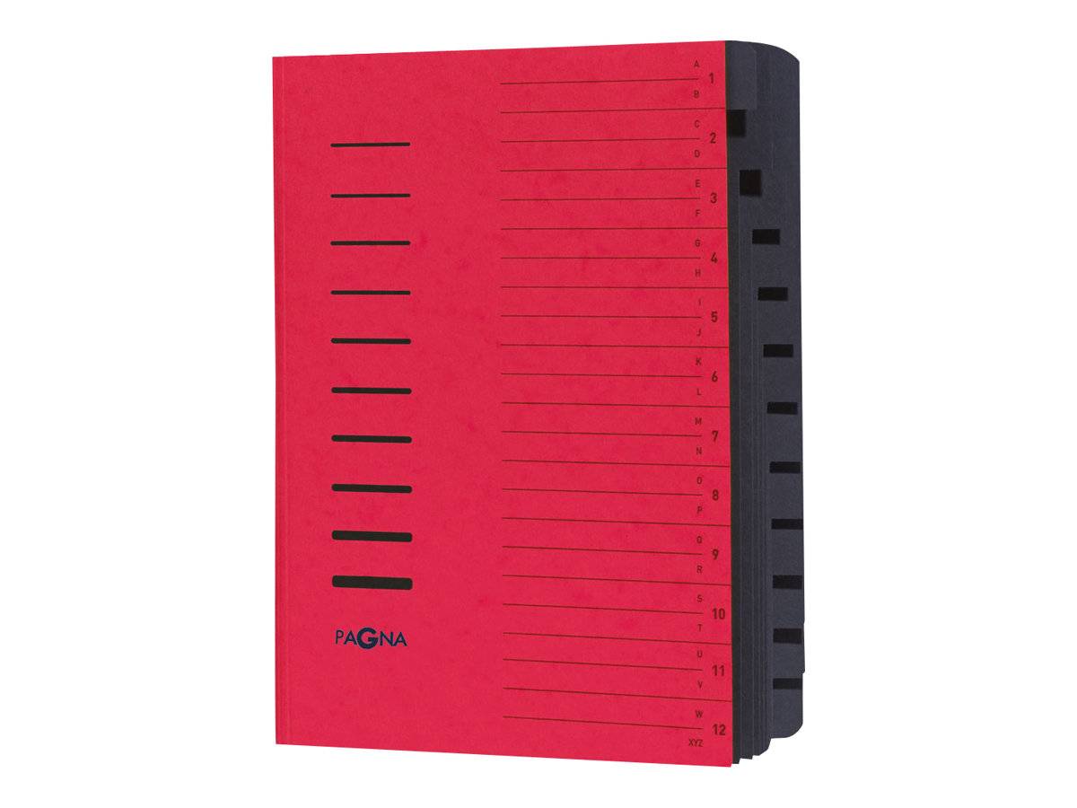 Pagna - Gliederungsordner - 12 Fächer - 12 Teile