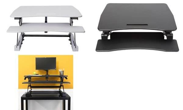 ALBA Sitz-Steh Workstation STANDL, weiß (74800131)