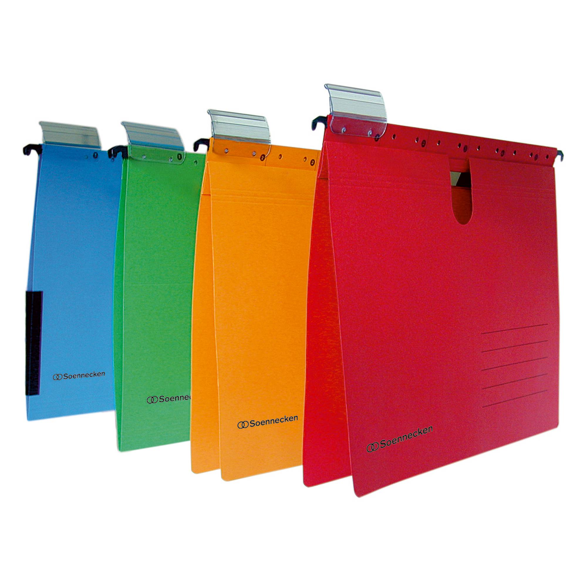 Soennecken Hängehefter 2021 DIN A4 220g kaufm. Heft. gn 25 St./Pack.