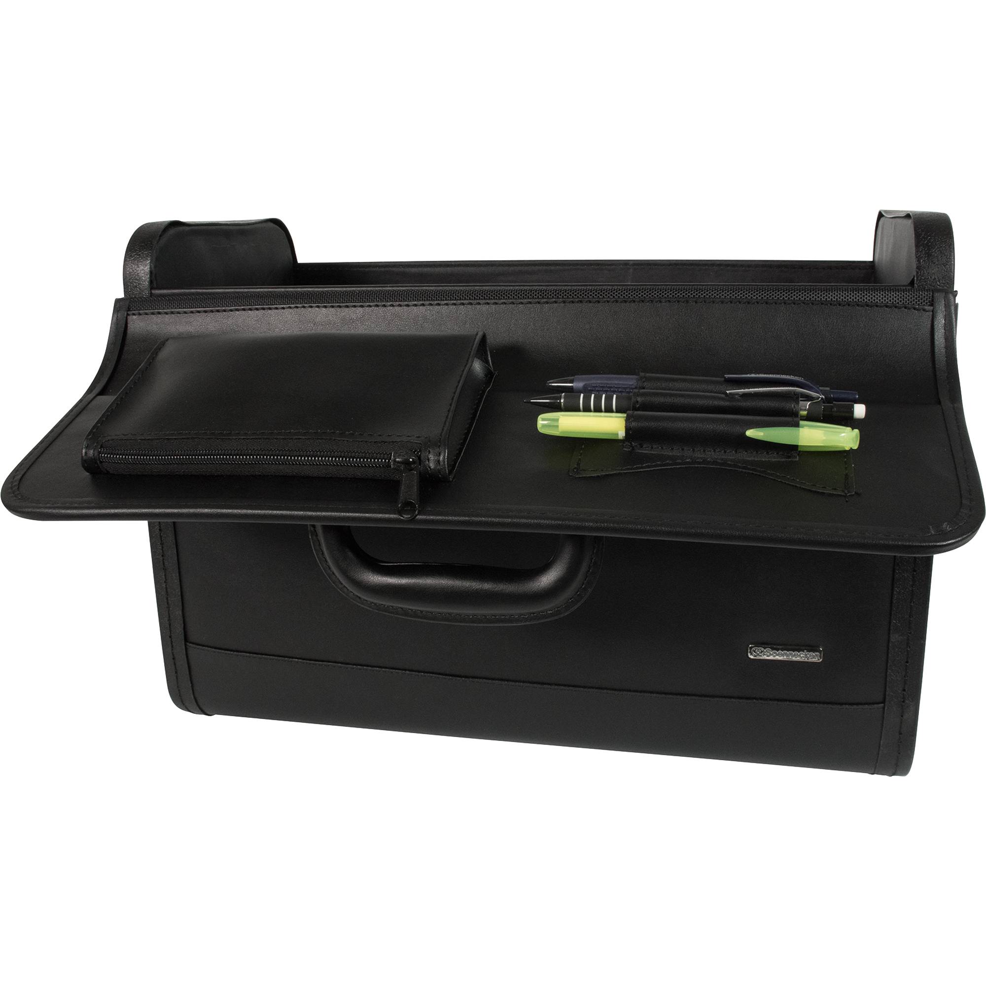 Soennecken Pilotenkoffer Rostock 5172 Lederimitat schwarz