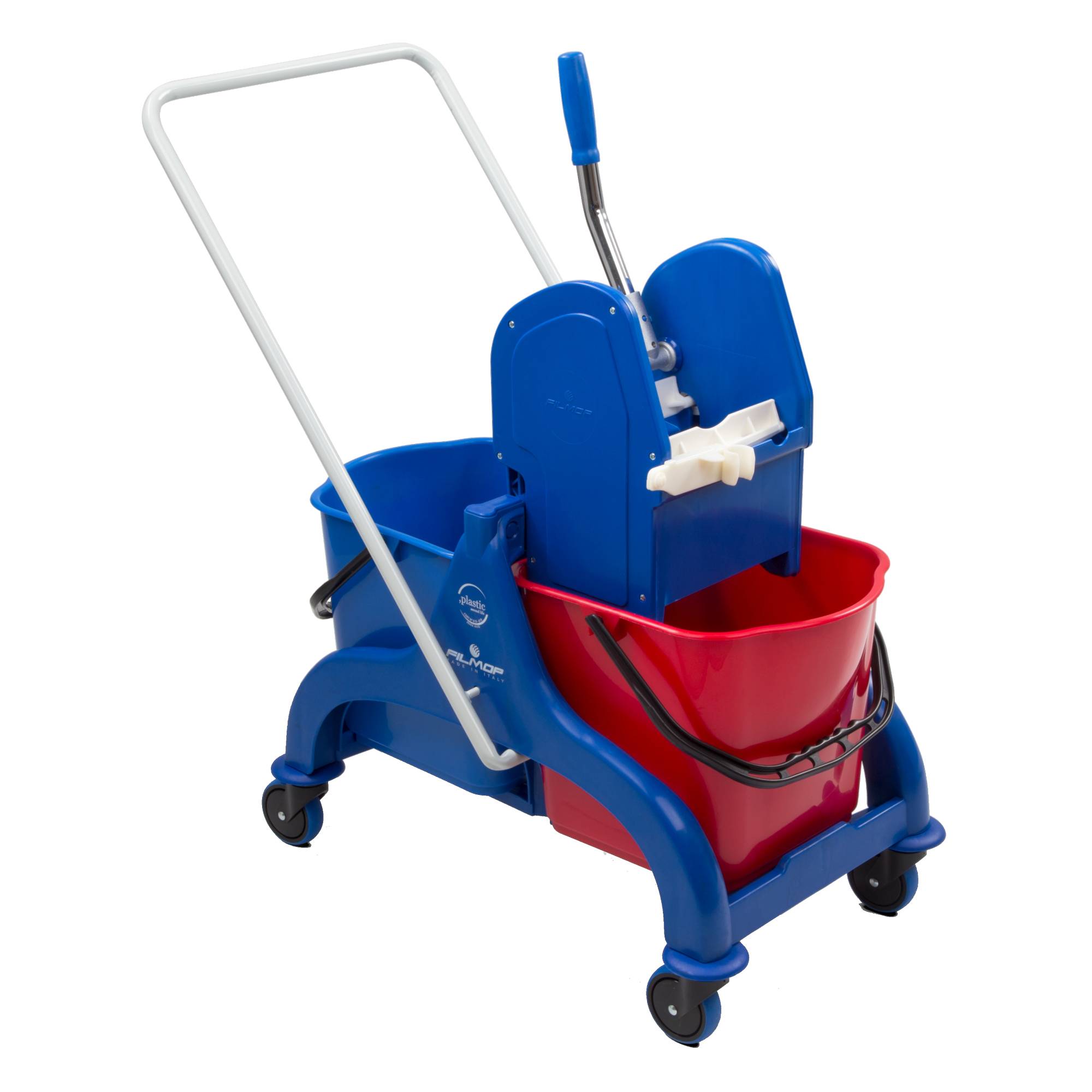 FILMOP Reinigungswagen Fred 7960A 2x15l Presse