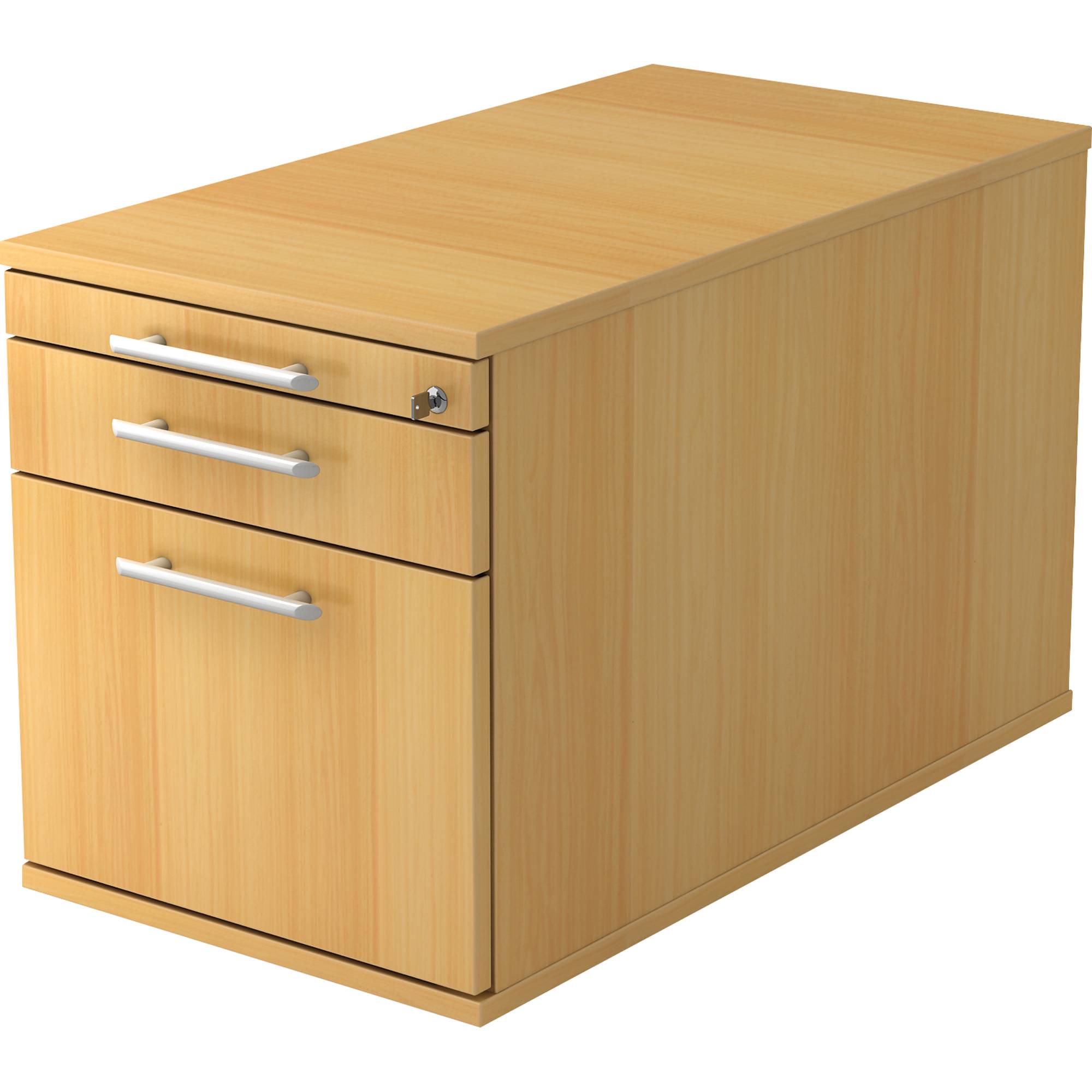 Hammerbacher Rollcontainer Solid VTC20/6/6/RE buche