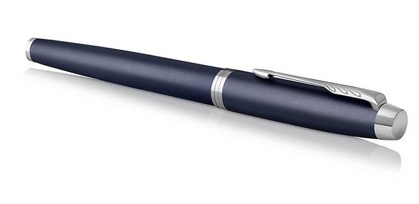 Parker IM, Stick Pen, Blau, Schwarz, Messing, Fein, Box
