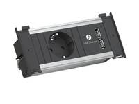 Bachmann KAPSA - Steckdose - X-small - 2P+E - Typ F, USB