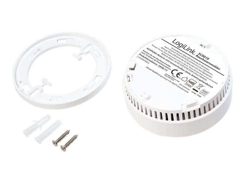 LogiLink Smoke Detector with VdS Approval - Rauchmelder