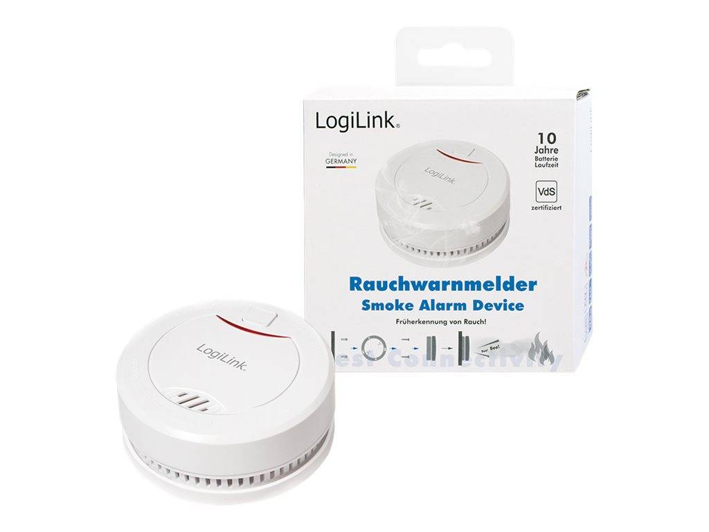 LogiLink Smoke Detector with VdS Approval - Rauchmelder