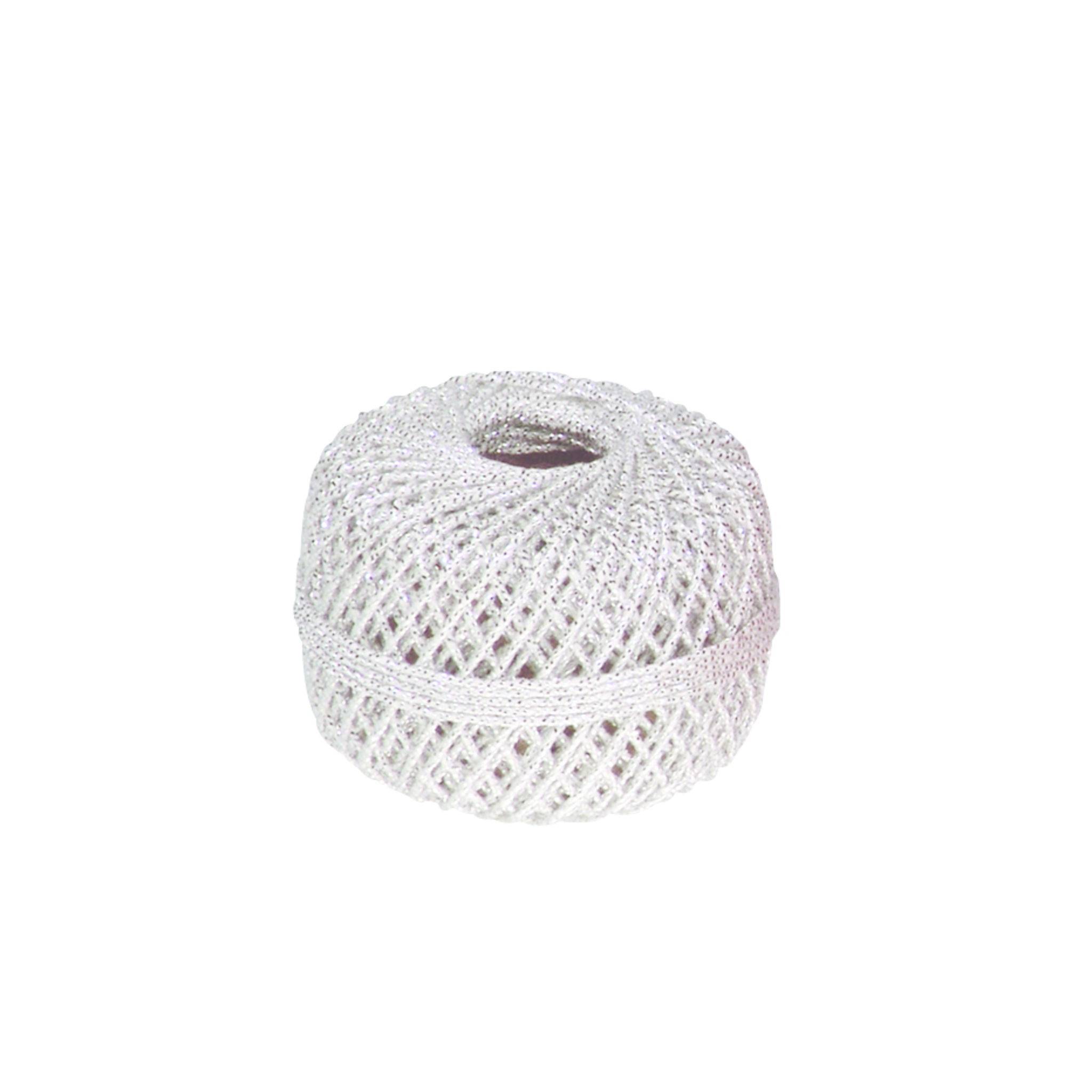 Clairefontaine Set mit 10 Geschenkkordeln 20mx1mm - Silber 601476C