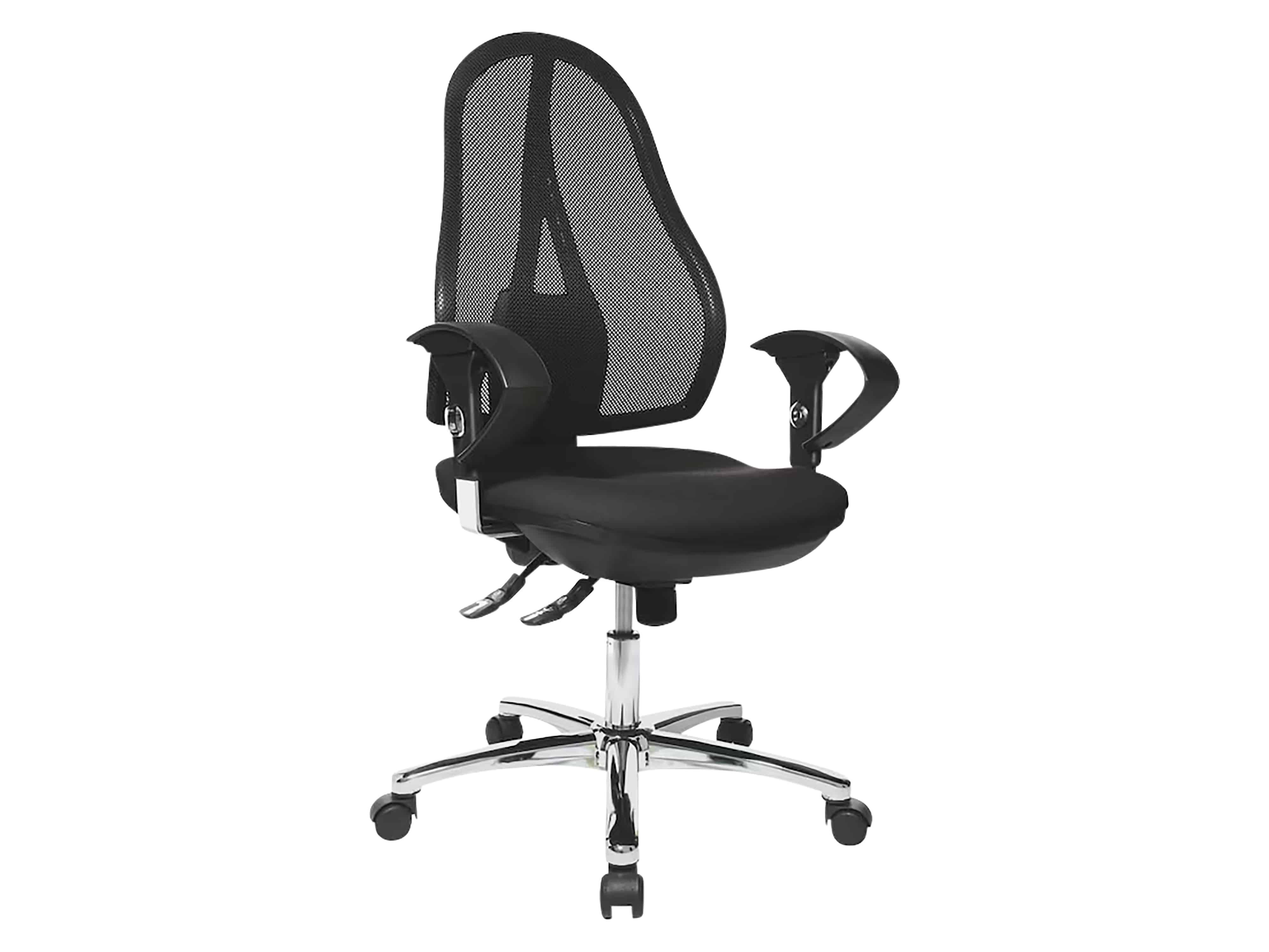 TOPSTAR Bürostuhl Open Point SY Deluxe schwarz inkl. Armlehnen