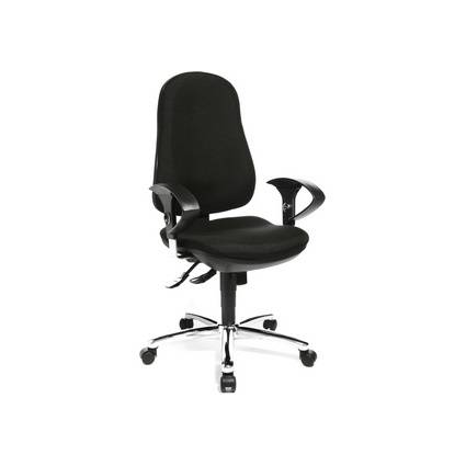 Topstar Bürodrehstuhl "Support SY Deluxe", schwarz