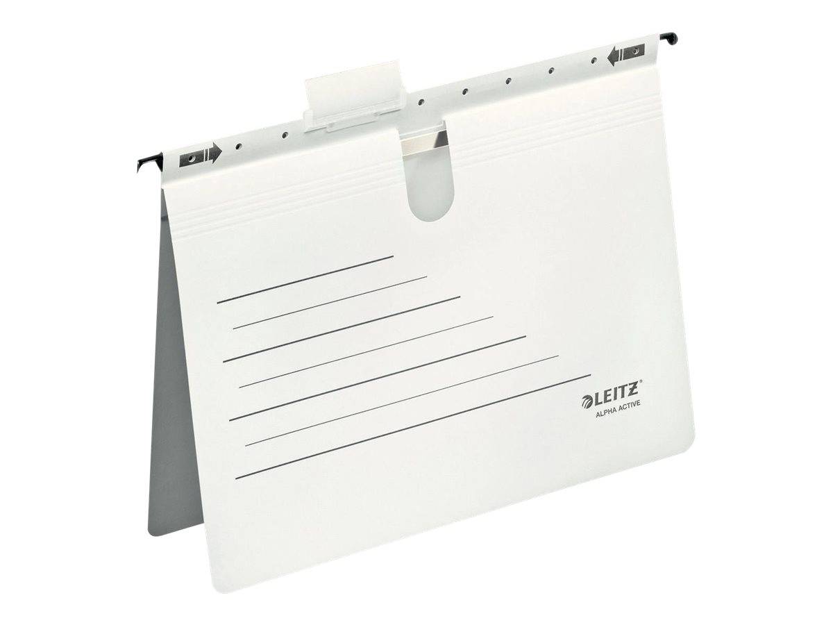 Esselte Leitz ALPHA Active - Hängehefter - für A4 - weiß