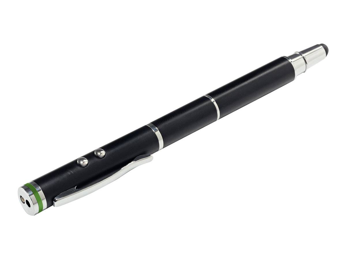Esselte Leitz Complete 4 in 1 - Laserpointer / Kugelschreiber / LED-Blinklicht / Stylus
