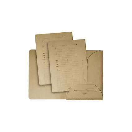 Oxford TOUAREG Einstellmappe mit 2 Klappen, DIN A4, braun