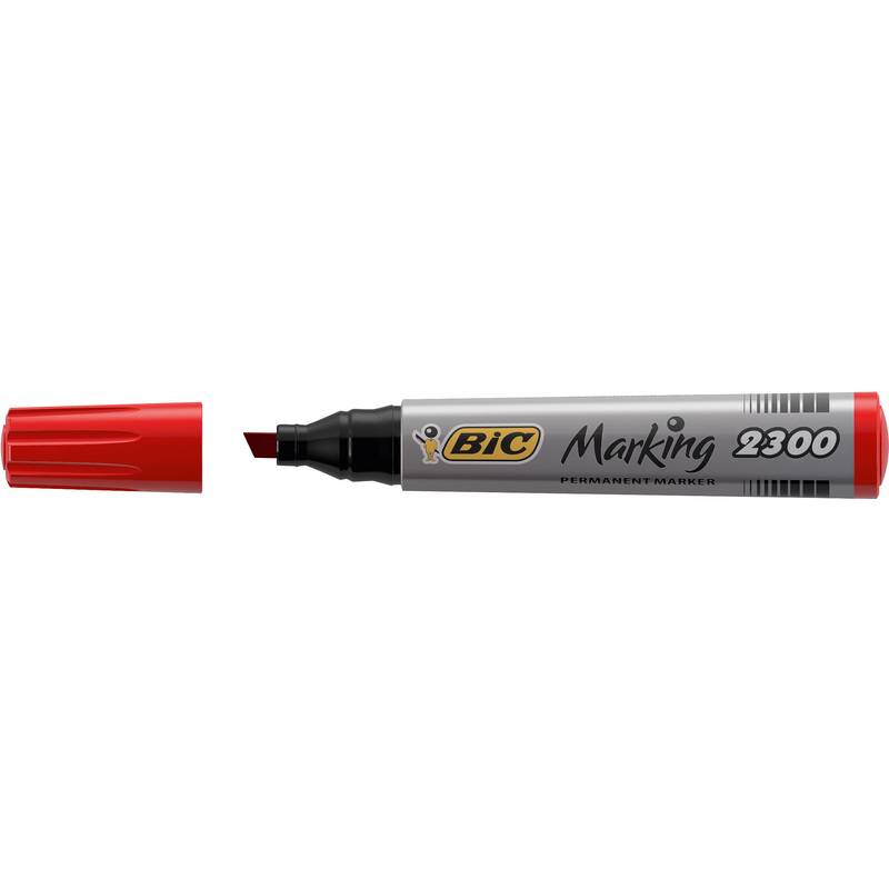 BIC Permanent-Marker Marking 2300 Ecolutions, rot