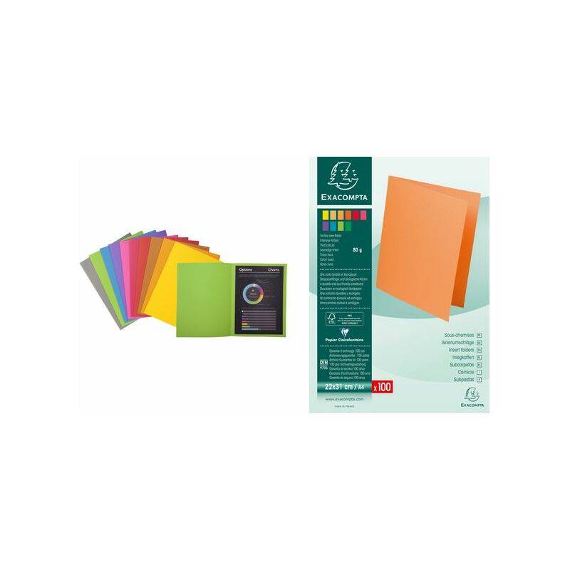 EXACOMPTA Aktendeckel ROCK'S, DIN A4, 80 g/qm, schwarz