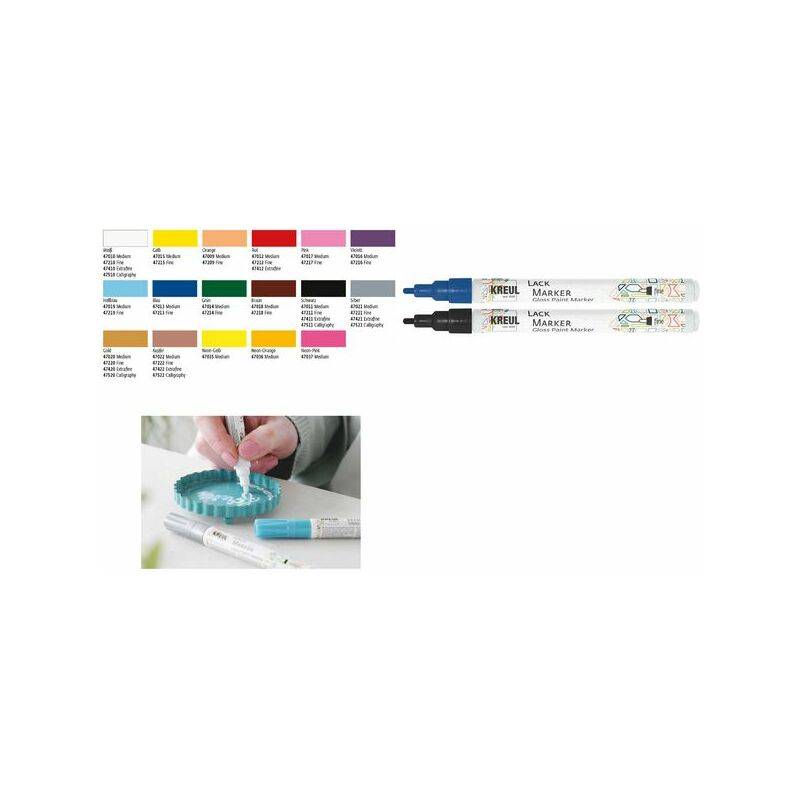KREUL Lackmarker "Gloss Paint Marker", fine, kupfer