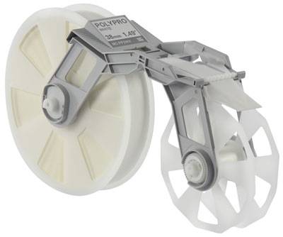 Brother MCPP2WH - Kunststoff - Klebstoff - 60 Mikron - weiß - Rolle (3,8 cm)