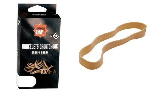 JPC Gummibänder, natur, 140 mm, (B) 10 mm, 100 g (61452101)