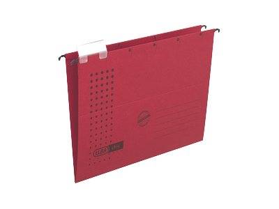ELBA chic ULTIMATE - Hängeregister - für A4 - Kapazität: 330 Blätter - Rot (Packung mit 5)