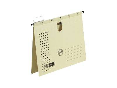 ELBA chic ULTIMATE - Hängehefter - für A4 - Kapazität: 200 Blätter - Chamois (Packung mit 5)