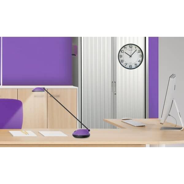 Wanduhr Magnet 30,5cm mit magnetbefestigung grau Quarzuhr metallgrau-schwarz