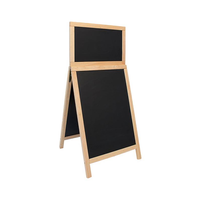 Securit Kundenstopper DELUXE Top Board, buche