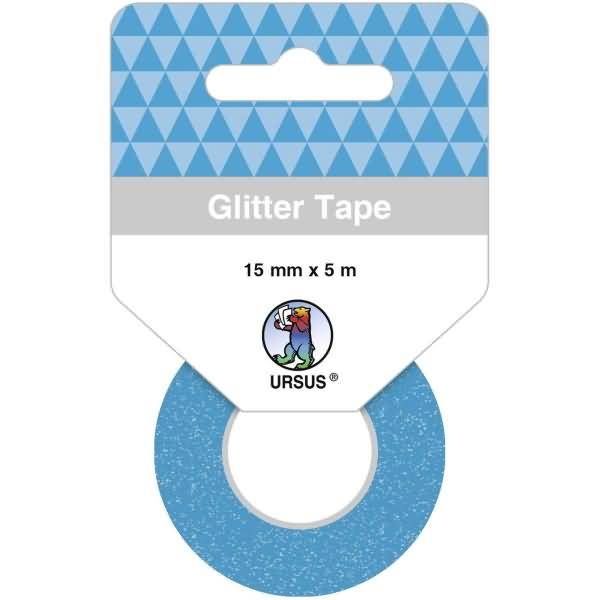 Glitter Tape 15mmx5m türkis