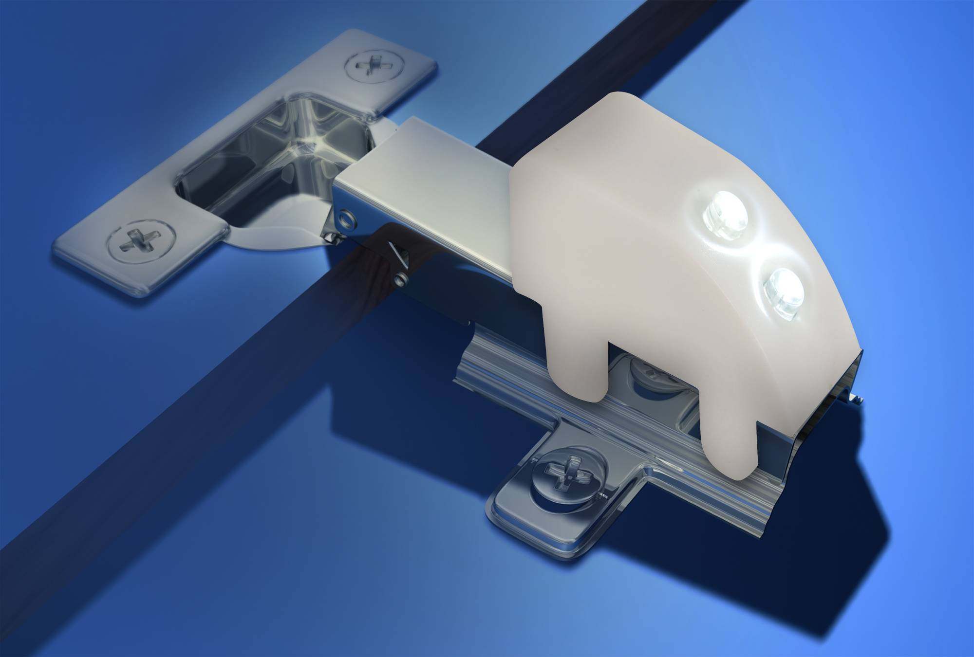 4er Set LED Schrankbeleuchtung