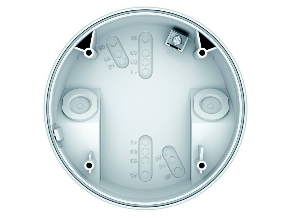 Theben AP-Rahmen LUXA 103-100 U WH