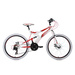 Mountainbike MTB Fully 24'' Topeka weiß-rot RH 41 cm KS Cycling