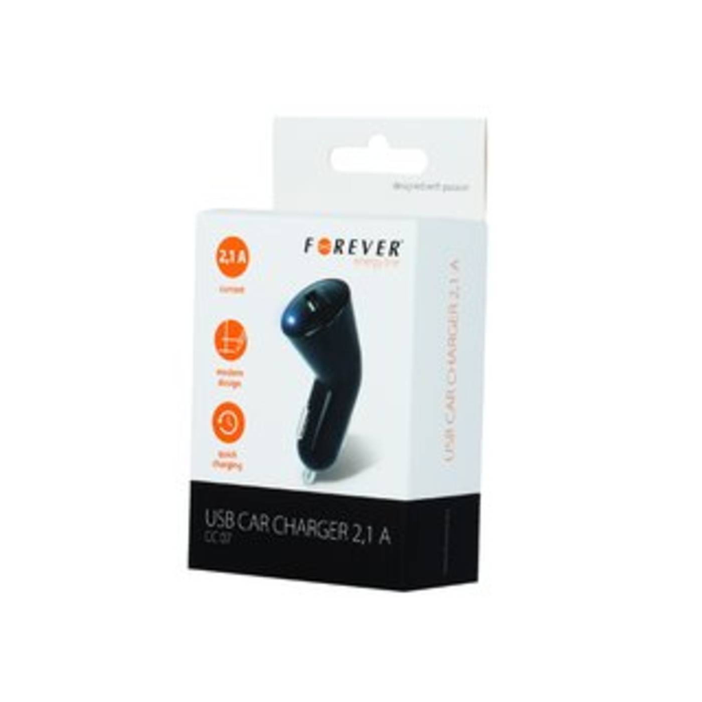 Mini USB KFZ Adapter 5V / 2.1A Gewinkelt Auto Schnell Ladegerät Zigarettenzünder Adapter Car Charger 12V / 24V