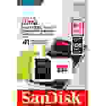 SanDisk Ultra® 64GB Micro SD Speicherkarte UHS-I Class 10 SDHXC mit SD Adapter
