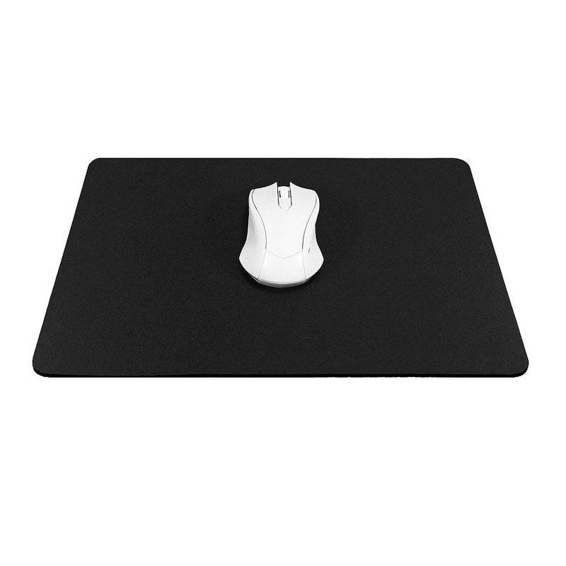Mauspad Große Mausmatte Mousepad 350x250x3mm Anti Rutsch Matte Gamer, Grafikdesigner, Büro - Schwarz