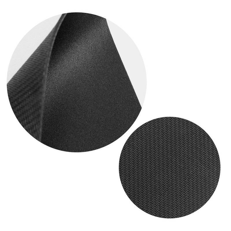 Mauspad Große Mausmatte Mousepad 350x250x3mm Anti Rutsch Matte Gamer, Grafikdesigner, Büro - Schwarz