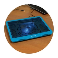NOTEBOOKKÜHLER 330mm x 250mm LÜFTER LAPTOP | KÜHLER LAPTOPKÜHLER 9-14 ZOLL BLAU | von BLOW NOTEBOOKKÜHLER 330mm x 250mm LÜFTER LAPTOP | KÜHLER LAPTOPKÜHLER 9-14 ZOLL BLAU | von BLOW