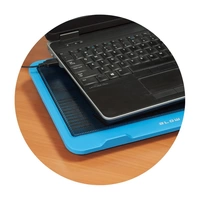 NOTEBOOKKÜHLER 330mm x 250mm LÜFTER LAPTOP | KÜHLER LAPTOPKÜHLER 9-14 ZOLL BLAU | von BLOW NOTEBOOKKÜHLER 330mm x 250mm LÜFTER LAPTOP | KÜHLER LAPTOPKÜHLER 9-14 ZOLL BLAU | von BLOW