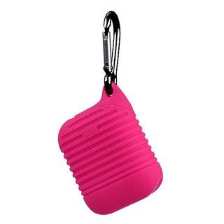 360 Grad Schutz Airpods Case Silikon Hülle Schutztasche Ladekoffer Ladegerät kompatibel mit Kopfhörer Headset 2 / 1 Generation Pink